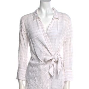 L*Space Ivory Striped Blouse